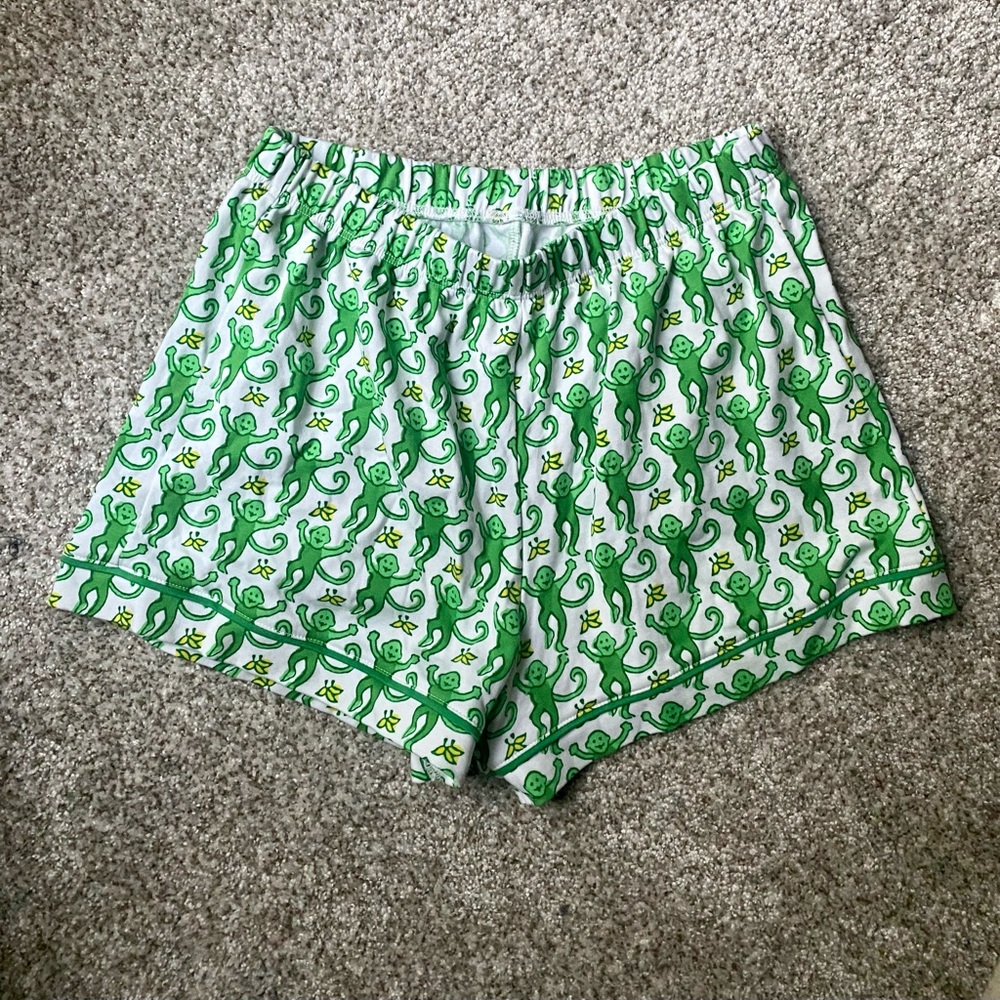 Monkey Polo Pajama Shorts